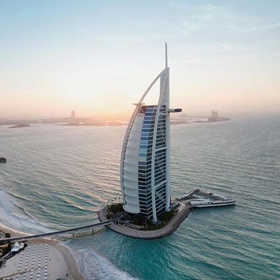 تور دبی هتل برج العرب - هوایی